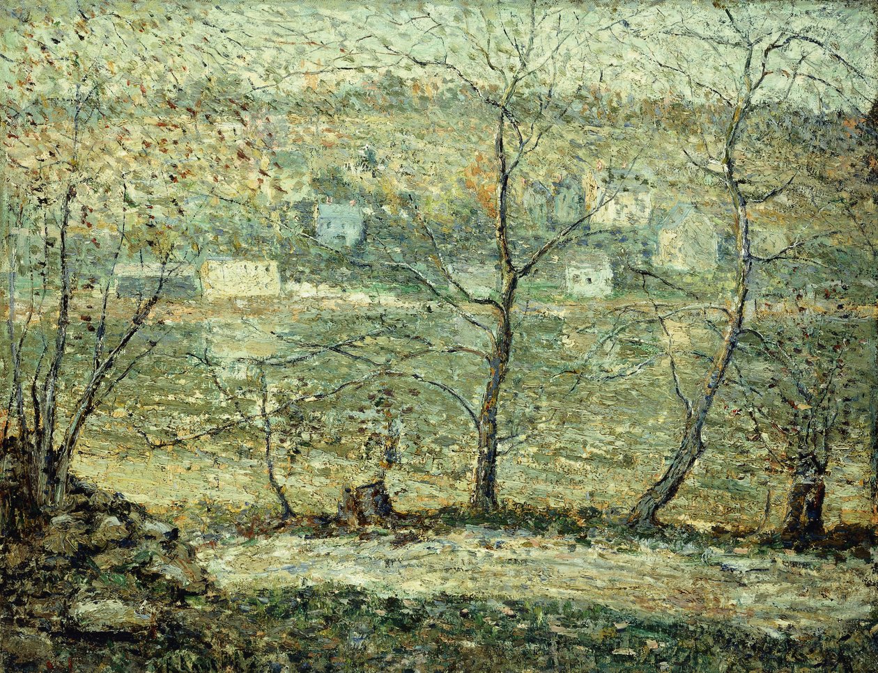 Nehir boyunca by Ernest Lawson