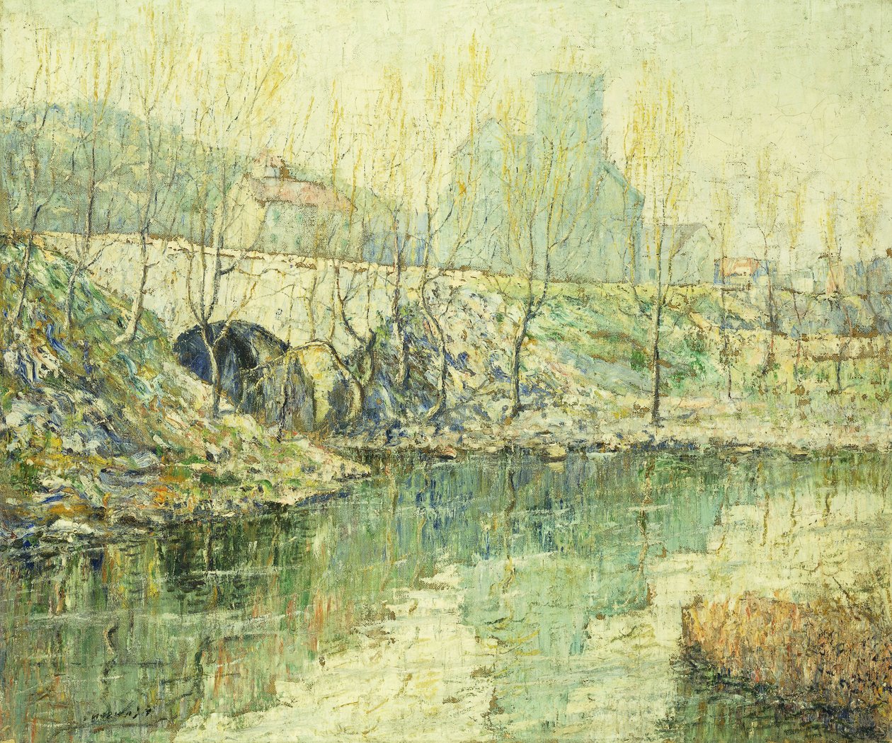 Erken bahar by Ernest Lawson