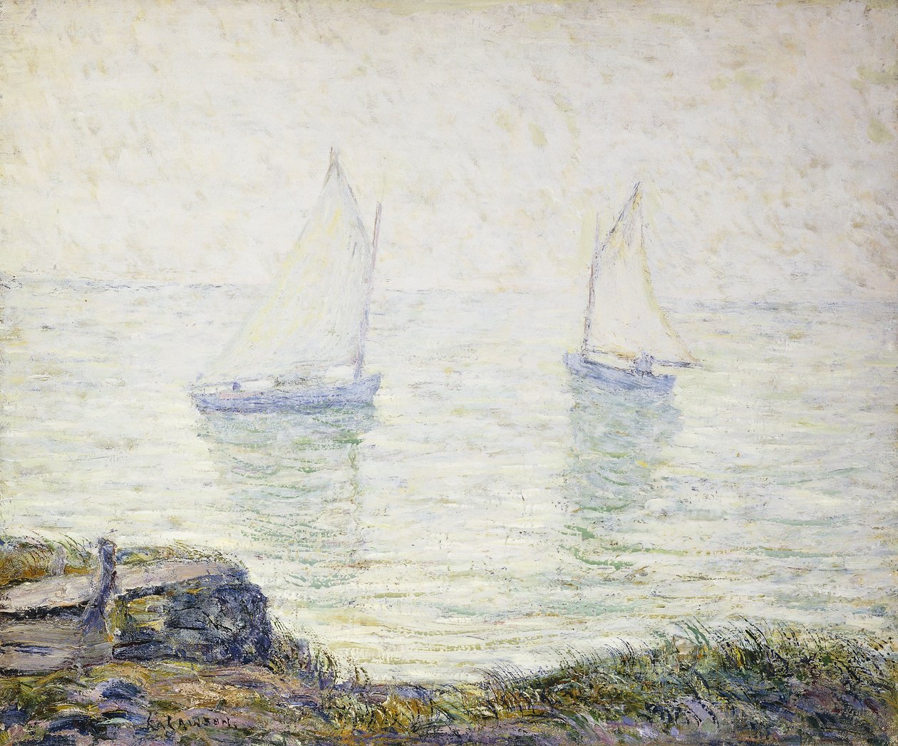 Yelkenliler by Ernest Lawson