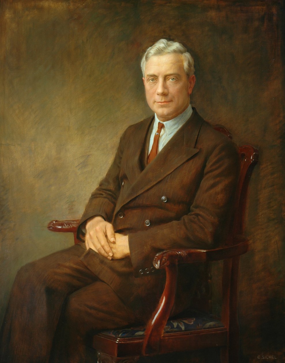 Sir Benjamin Dawson, c.1920 by Ernest Leopold Sichel