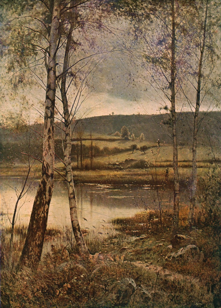 Yılın Azalması, 1879, c1930. by Ernest Parton