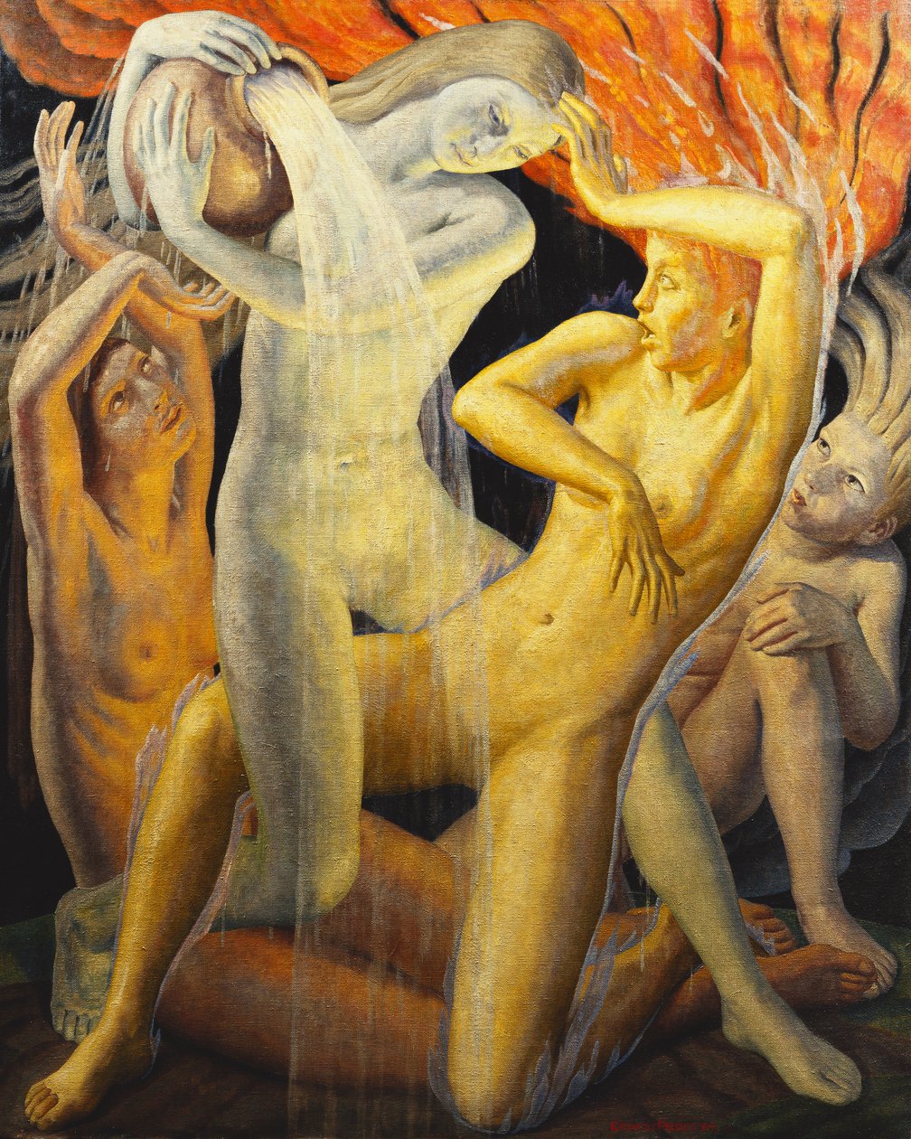 Dört Element, 1928 by Ernest Procter