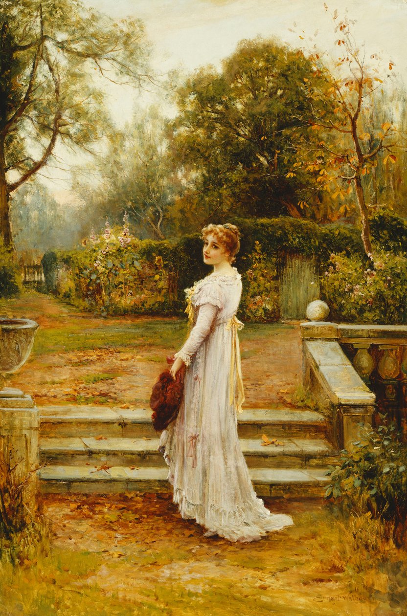 Bahçede Bir Gezinti, by Ernest Walbourn