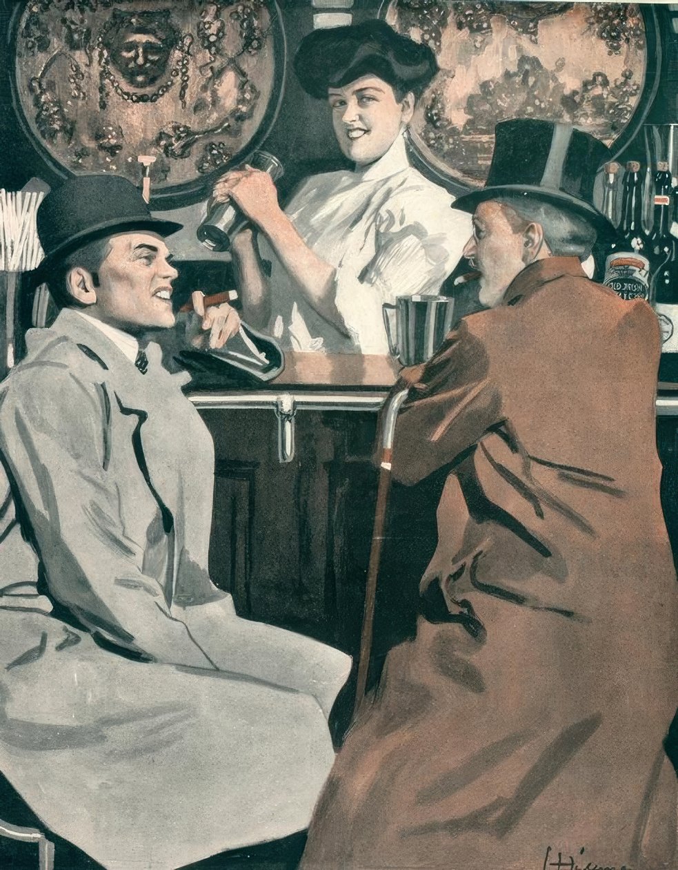 E. Heilemann, Genç Şans / Berlin. bitki by Ernst Heilemann
