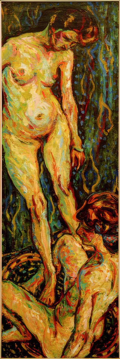 hareket grubu II by Ernst Ludwig Kirchner