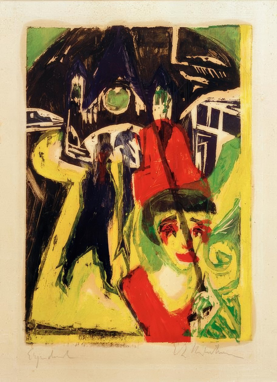 Sokakta kokot by Ernst Ludwig Kirchner