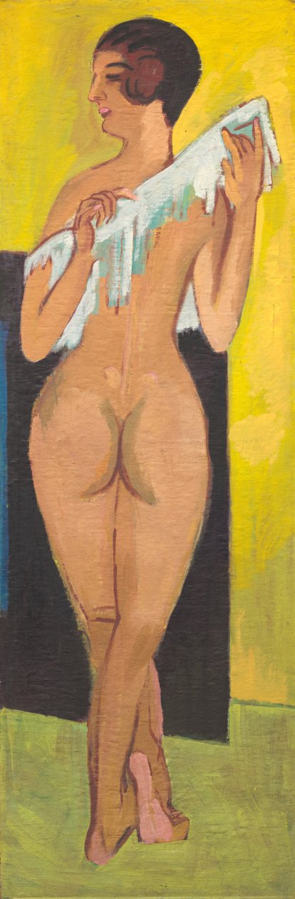çıplak şekil by Ernst Ludwig Kirchner
