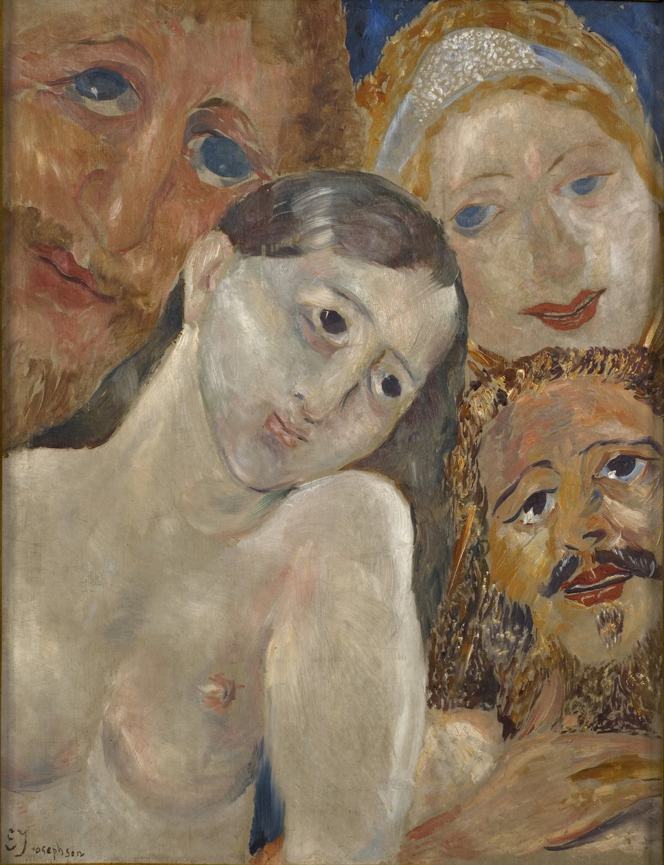 kendinden geçmiş kafalar by Ernst Josephson