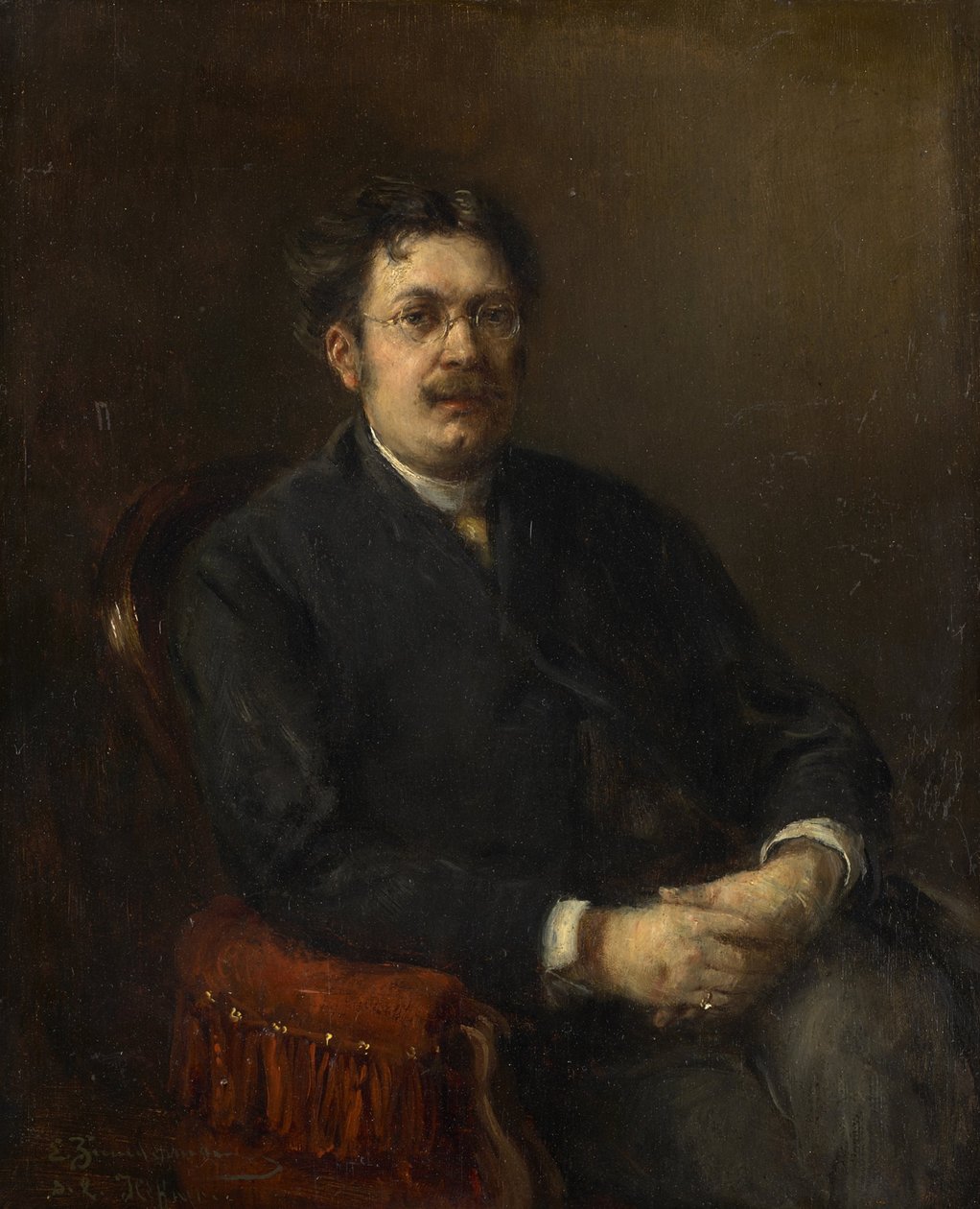 Ressam Karl Heffner by Ernst Karl Georg Zimmermann