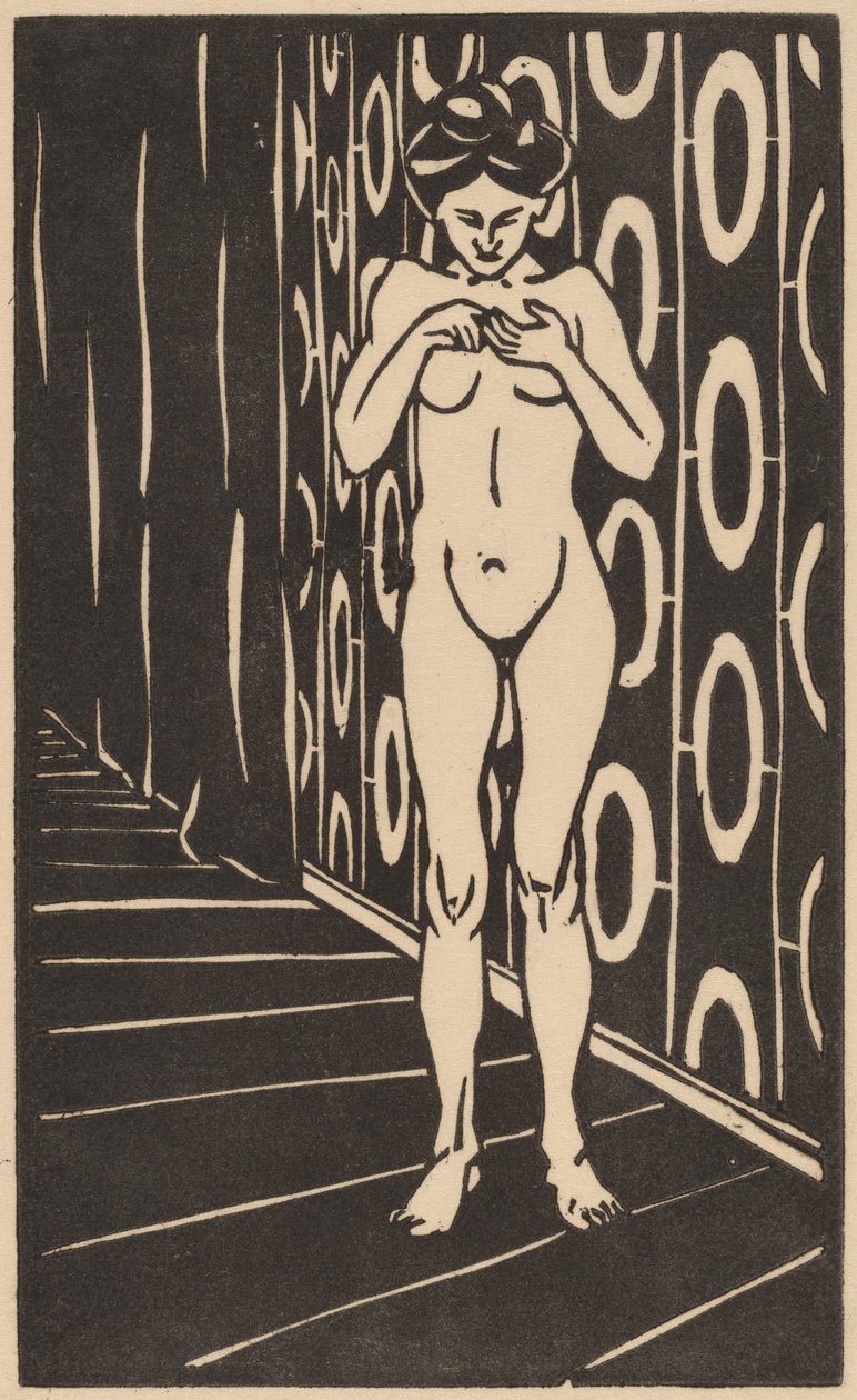 Parmak Oyunu, 1905. by Ernst Ludwig Kirchner