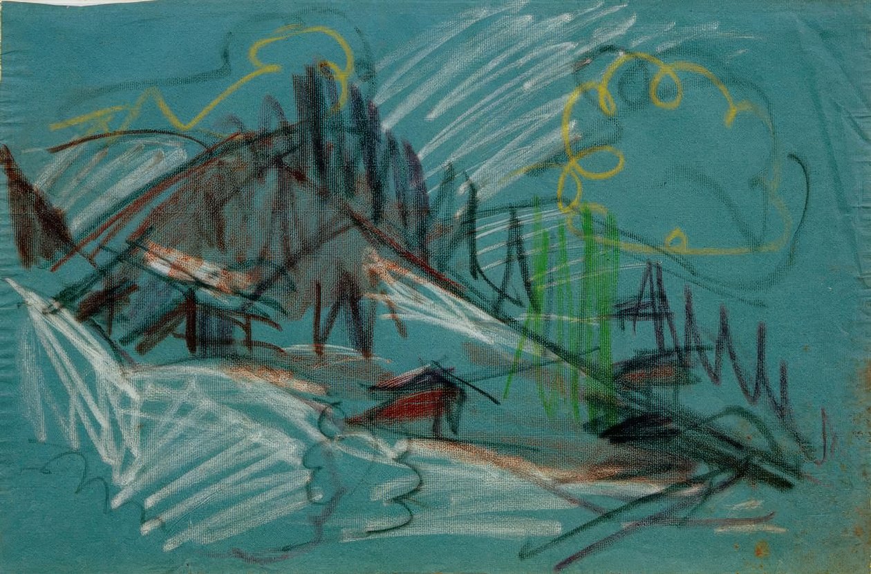 Alp im Mondlicht by Ernst Ludwig Kirchner