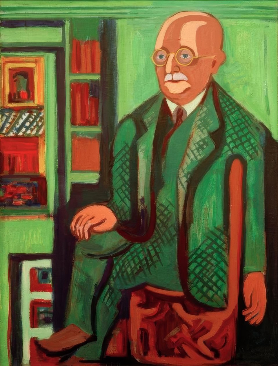 Dr. Hagemann by Ernst Ludwig Kirchner