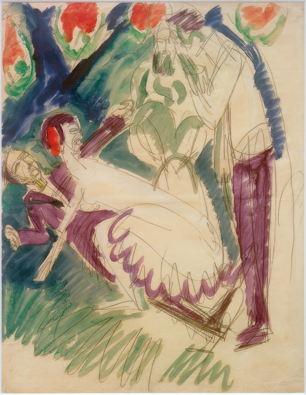 pandomim by Ernst Ludwig Kirchner