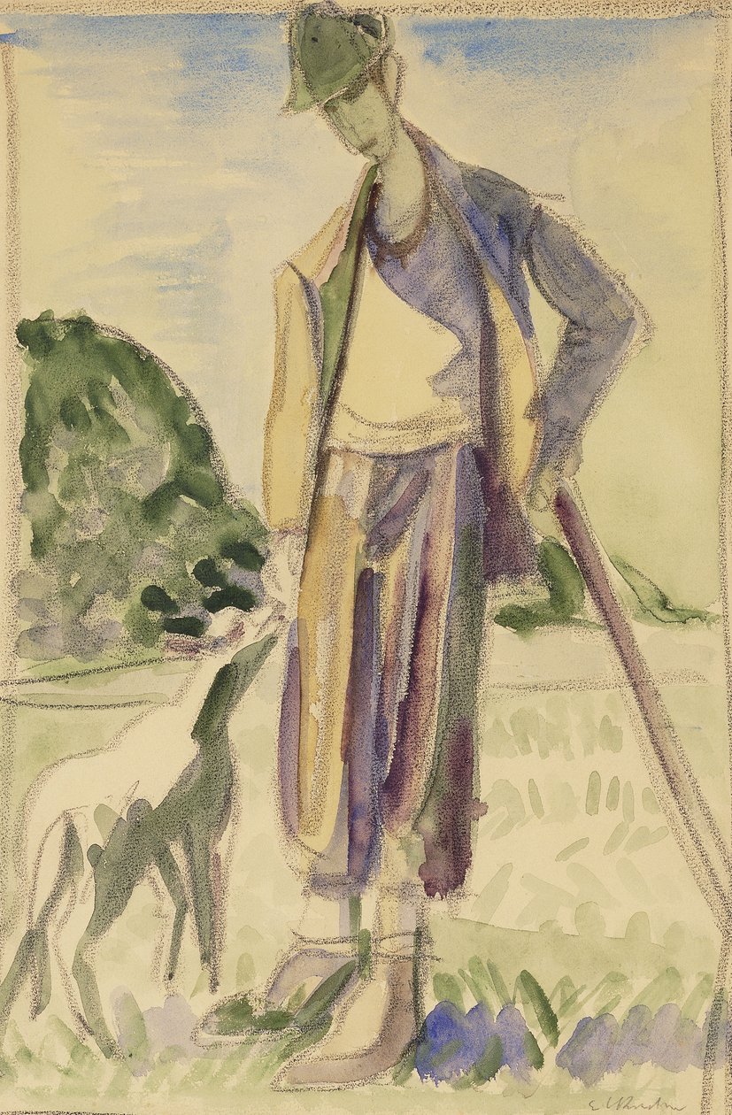Çoban; Çoban, by Ernst Ludwig Kirchner