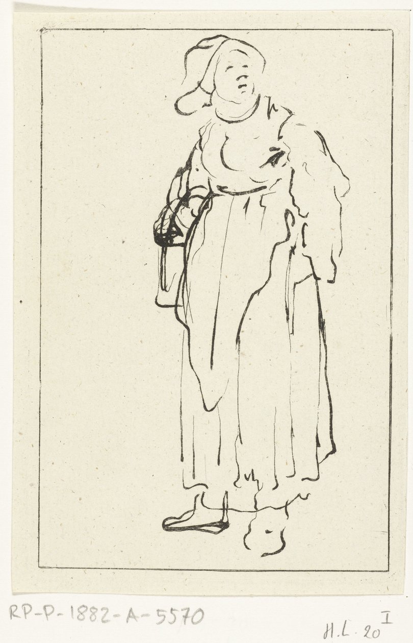 ayakta çiftçinin karısı by Ernst Willem Jan Bagelaar