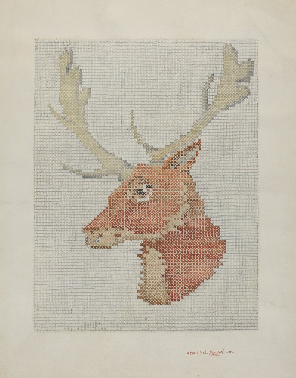 Afgan, 1937. by Ethel Dougan