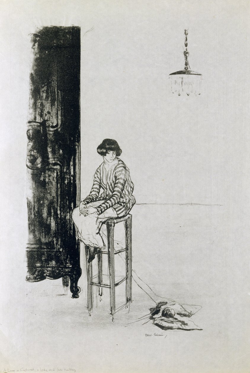 Bir Hanımefendi ve Örgüsü by Ethel Gabain