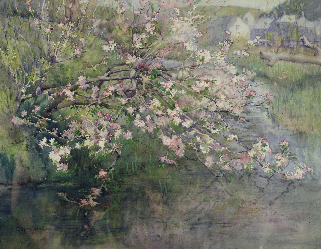 Nehir kenarında çiçek açabilir by Ethel Horsfall Ertz