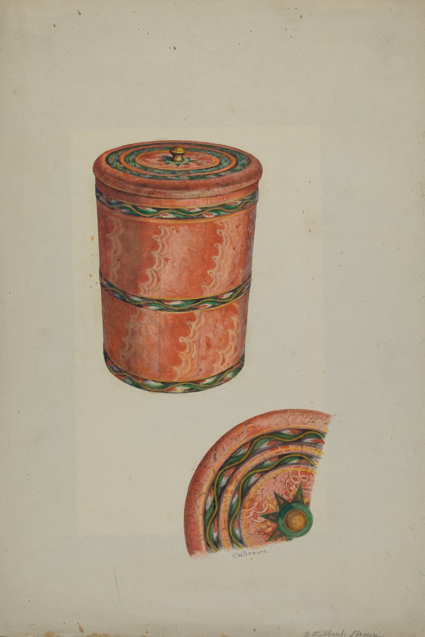 Pa. Alman Şeker Küvet by Ethelbert Brown