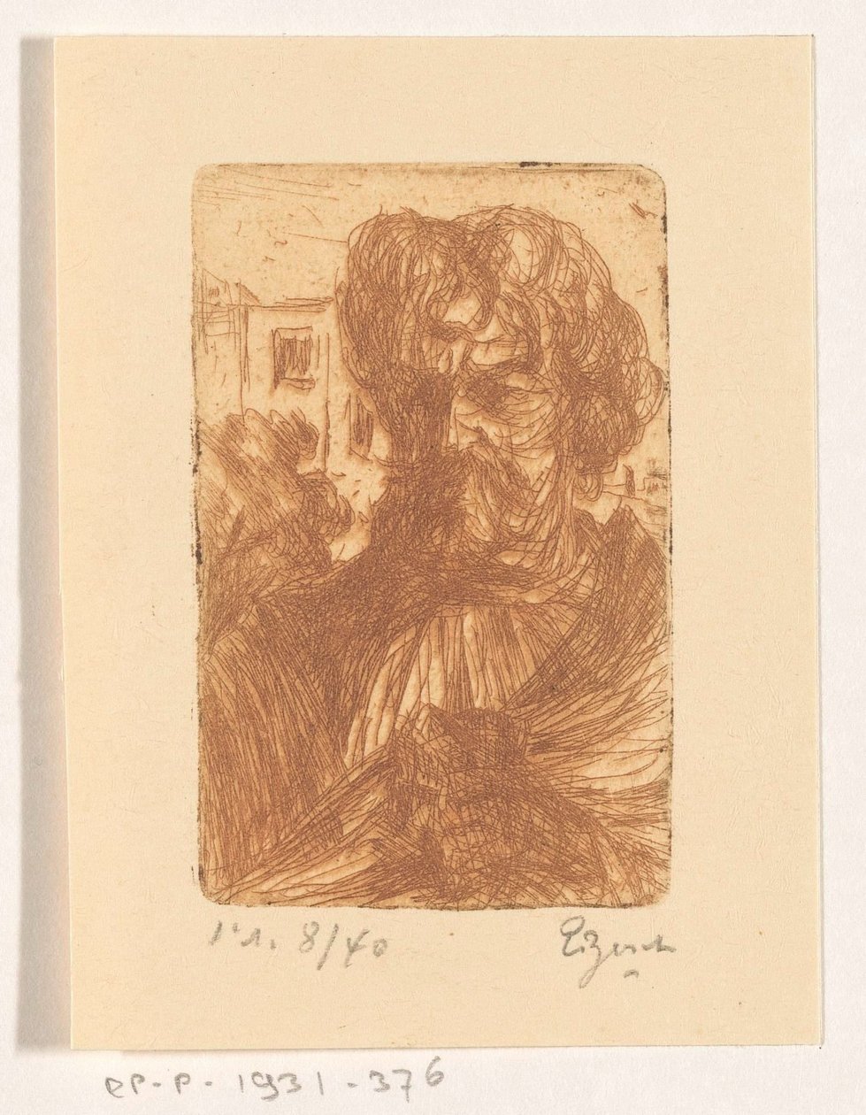 Yahuda (Oberammergau) by Etienne Bosch (signed by artist)