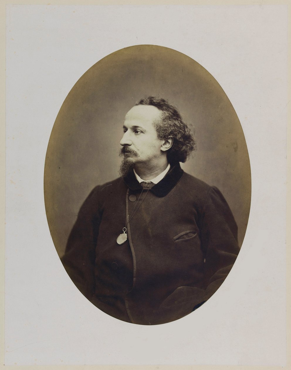 Otoportre, 1864. by Etienne Carjat