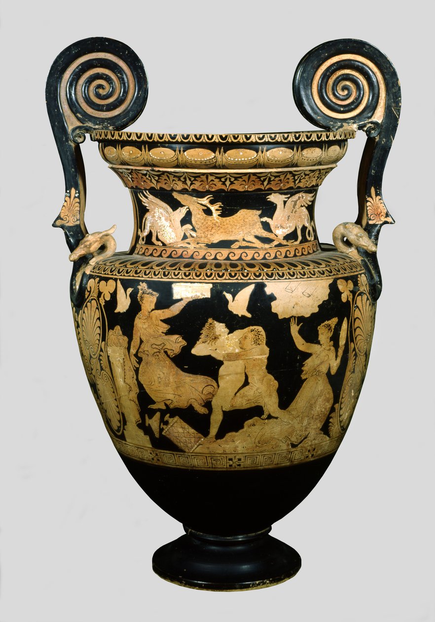 Falerii'den Şafak Krateri (seramik) by Etruscan