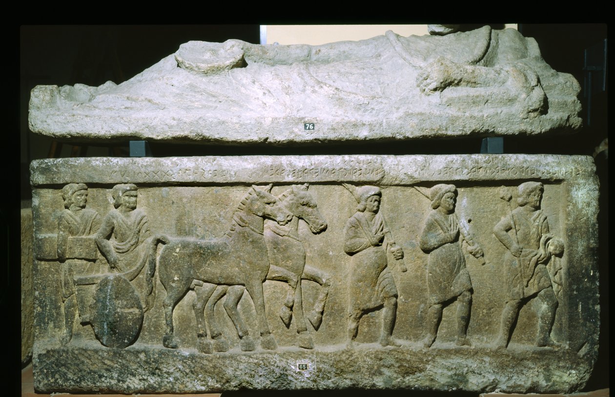 Banditaccia Nekropolü, Cerveteri, İtalya