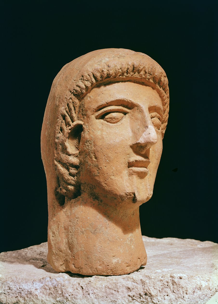 Adak başı (pişmiş toprak) by Etruscan