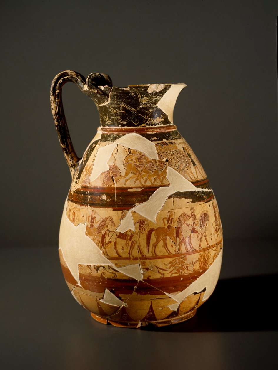 Etrüsk antik: kilde olpe by Etruscan