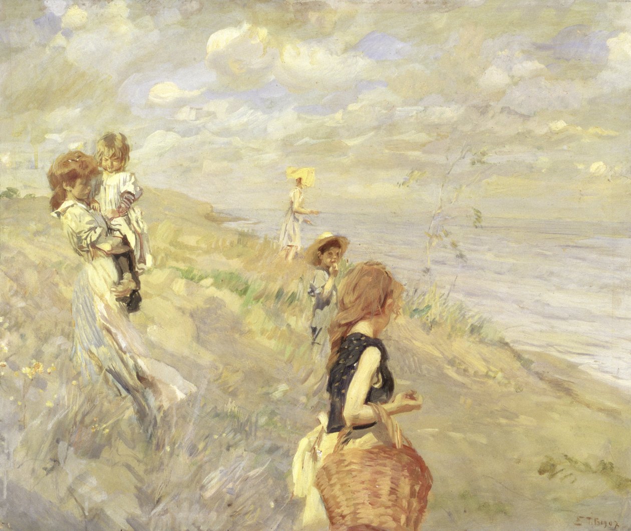kum tepeleri by Ettore Tito