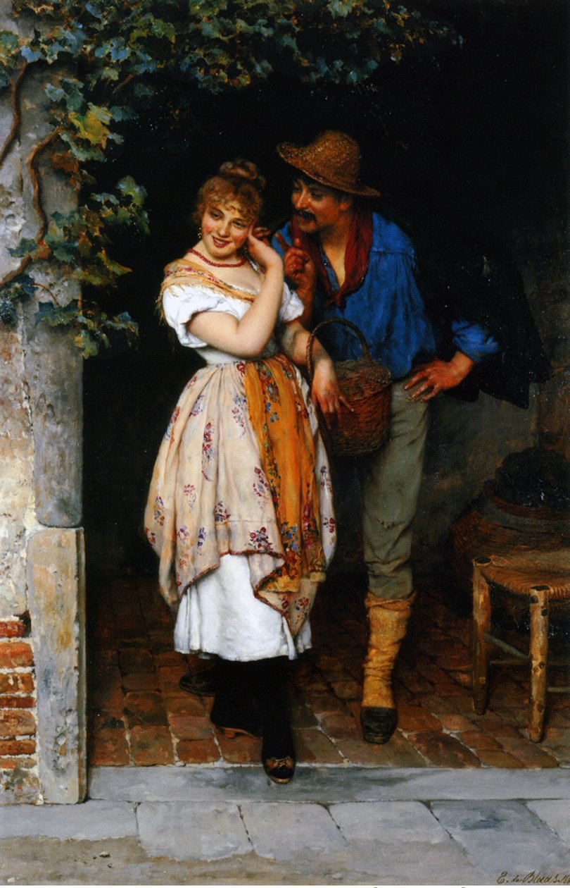Çift Kur, 1887 by Eugen von Blaas