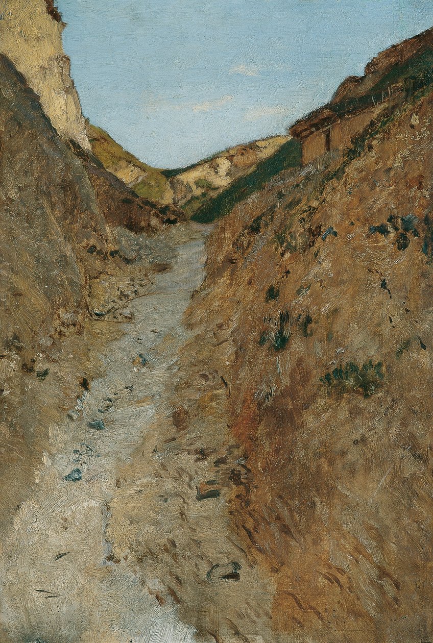Taş ocağındaki yol by Eugen Jettel