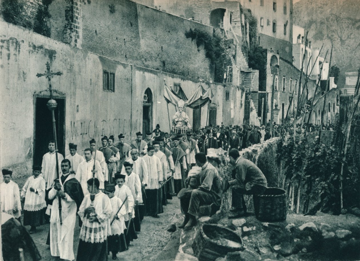 Alayı, Capri, İtalya, 1927 by Eugen Poppel