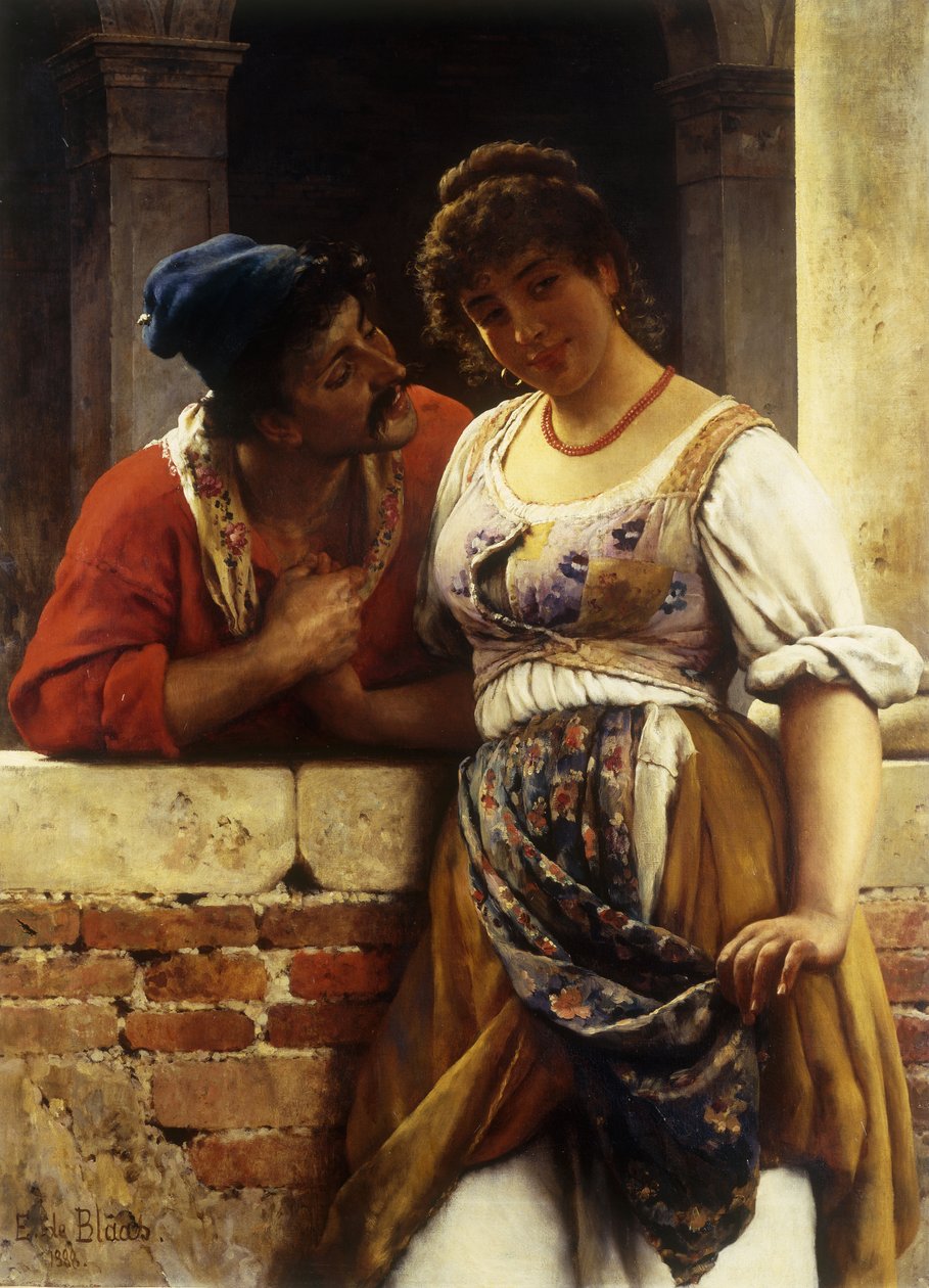 Teklif, 1888 by Eugen von Blaas