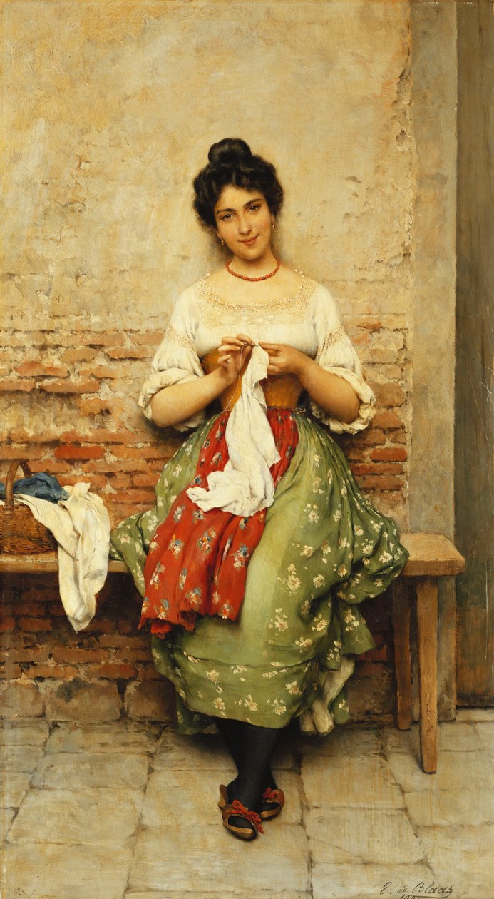 Terzi, 1901 by Eugen von Blaas