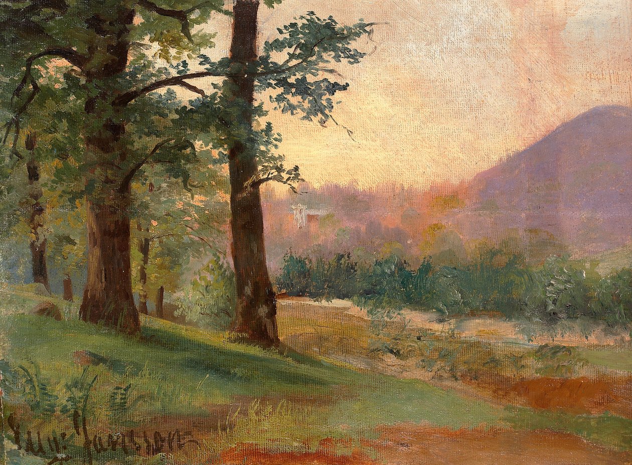  Vid skogsbrynetAt the forests edge by Eugène Jansson