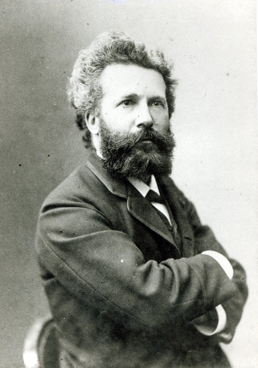 Camille Flammarion (1842-1925) by Eugene Pirou