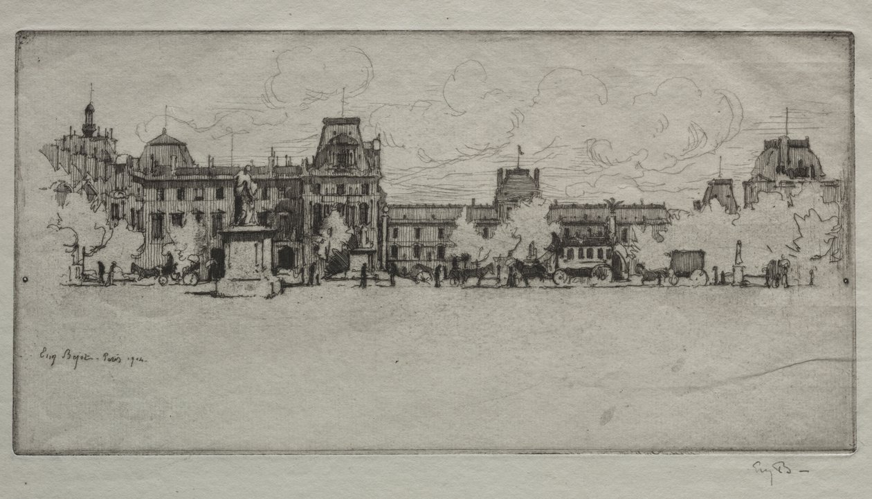Tuileries by Eugene Bejot