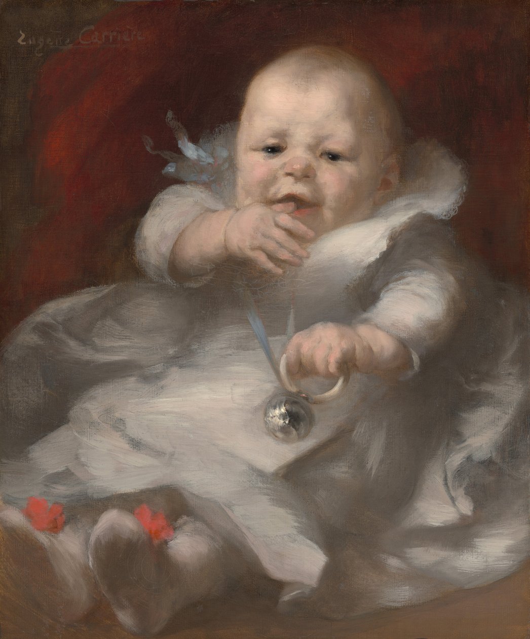 Arsene Carriere, c.1899-1900 (tuval üzerine yağlı boya) by Eugène Carrière