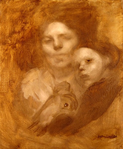 Anne ve Çocuk by Eugène Carrière