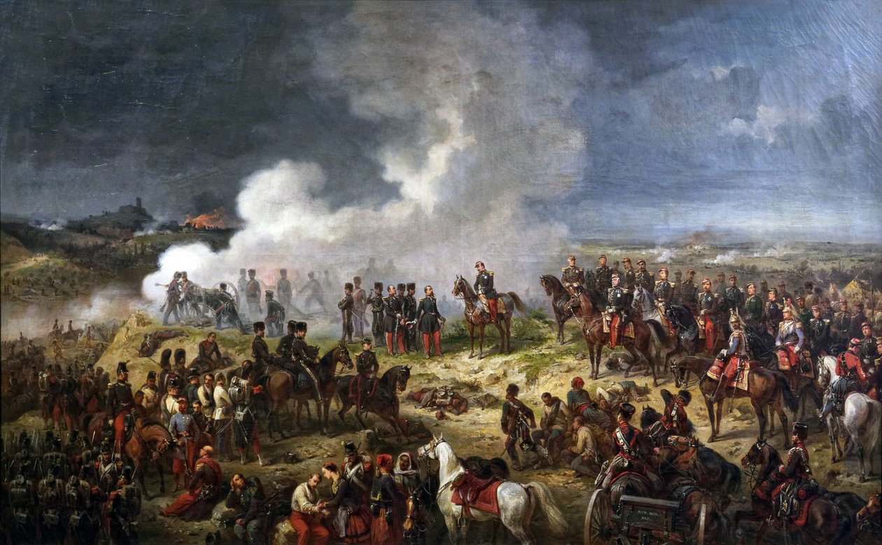 Solferino Savaşı, 24 Haziran 1859 by Eugene Charpentier