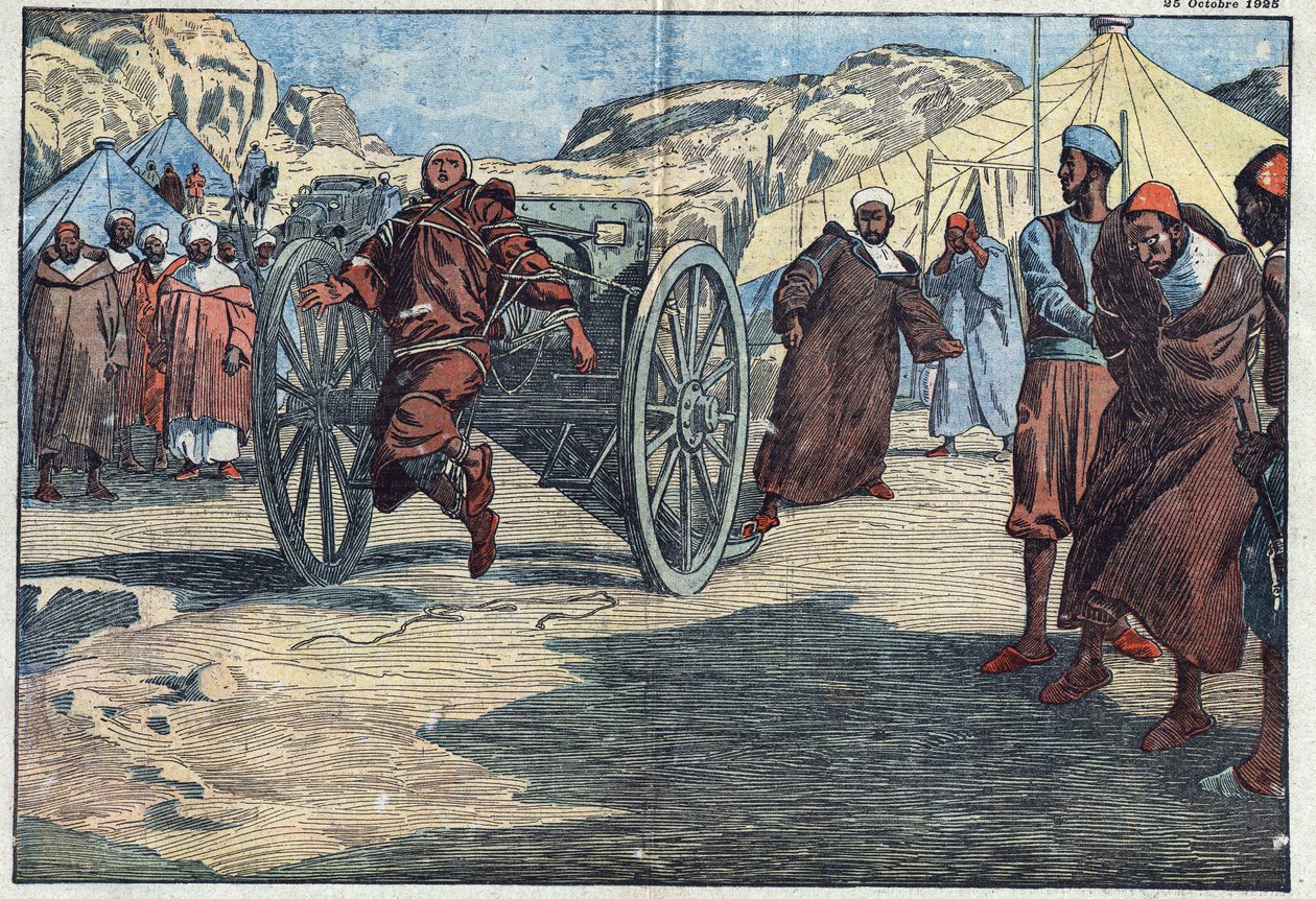 Fas Savaşı: Dubelkarem (Abdulkarim Al Khattabi by Eugene Damblans
