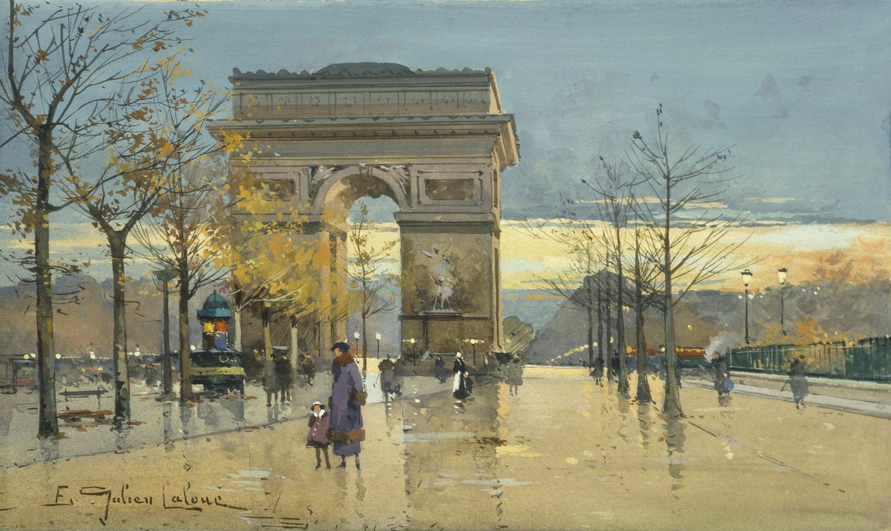 Zafer Kemeri by Eugene Galien Laloue