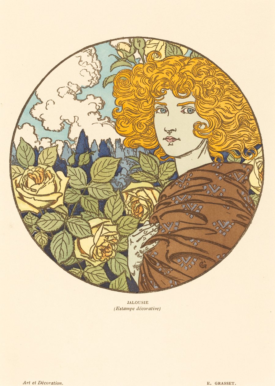 Kıskançlık by Eugene Grasset