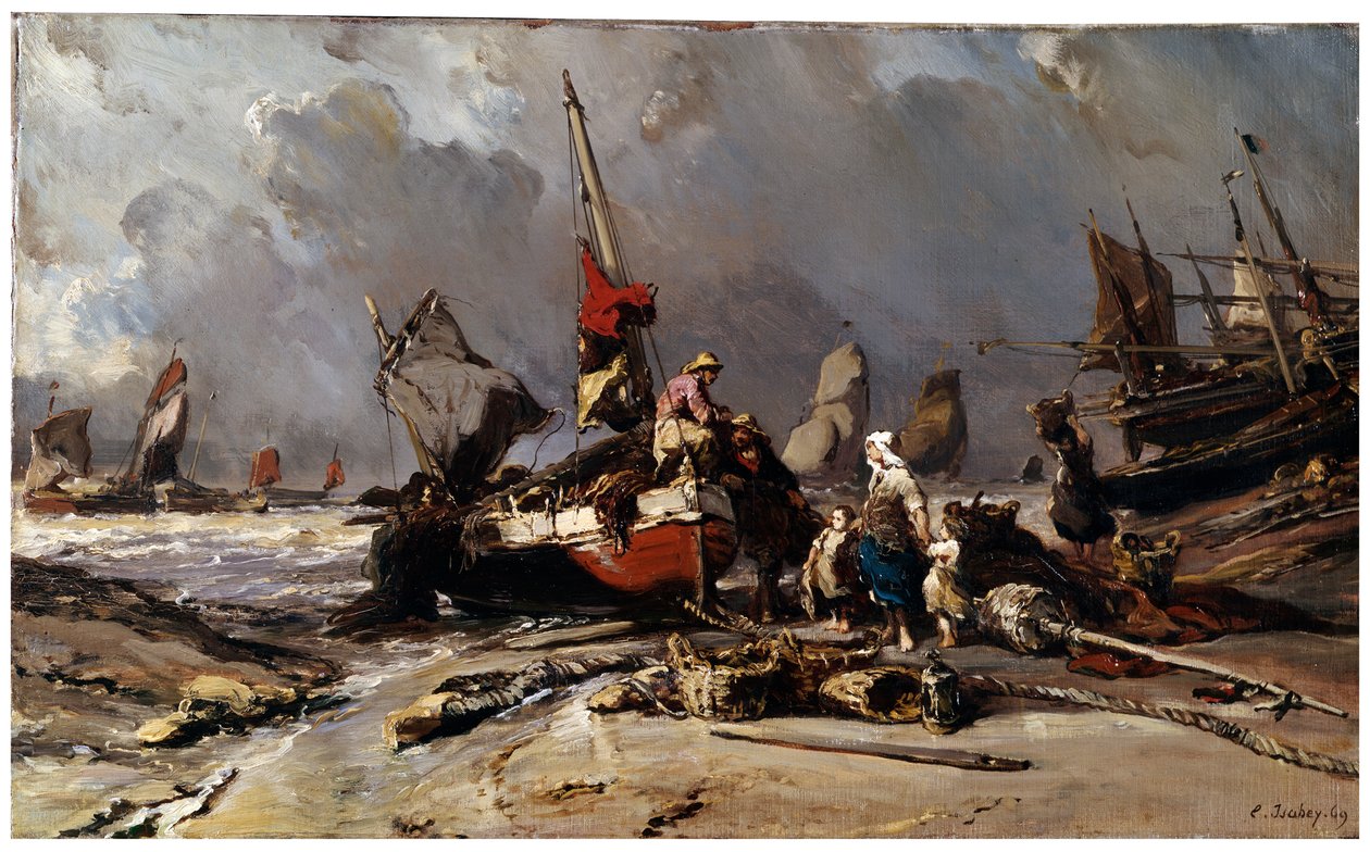 Fırtınadan Sonra, 1869 by Eugene Isabey