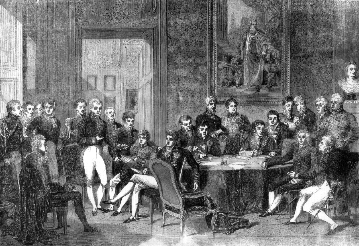 Viyana Kongresi, 1856. by Eugene Isabey