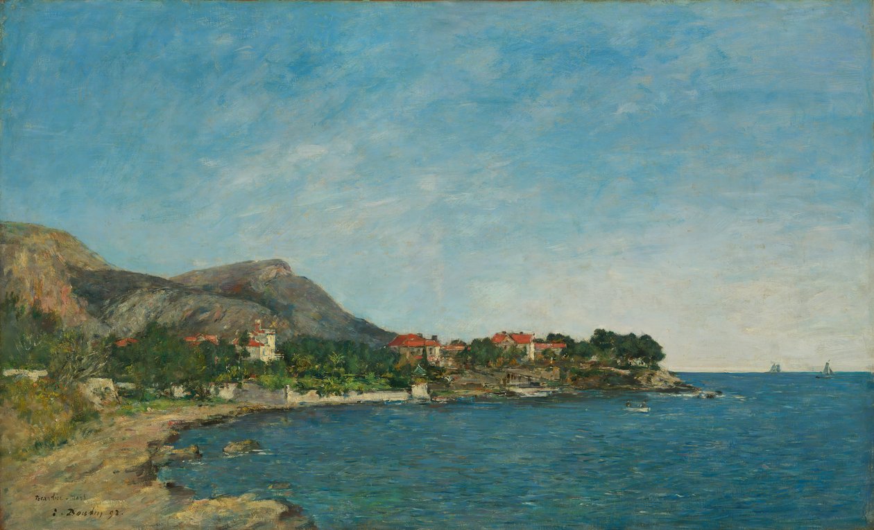 Beaulieu: Karıncalar Körfezi, 1892. by Eugene Louis Boudin