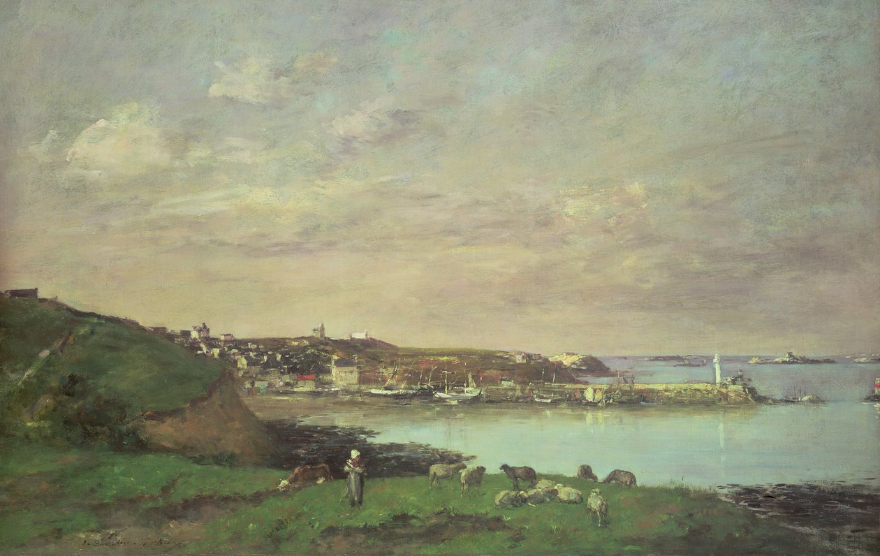Manzara by Eugene Louis Boudin