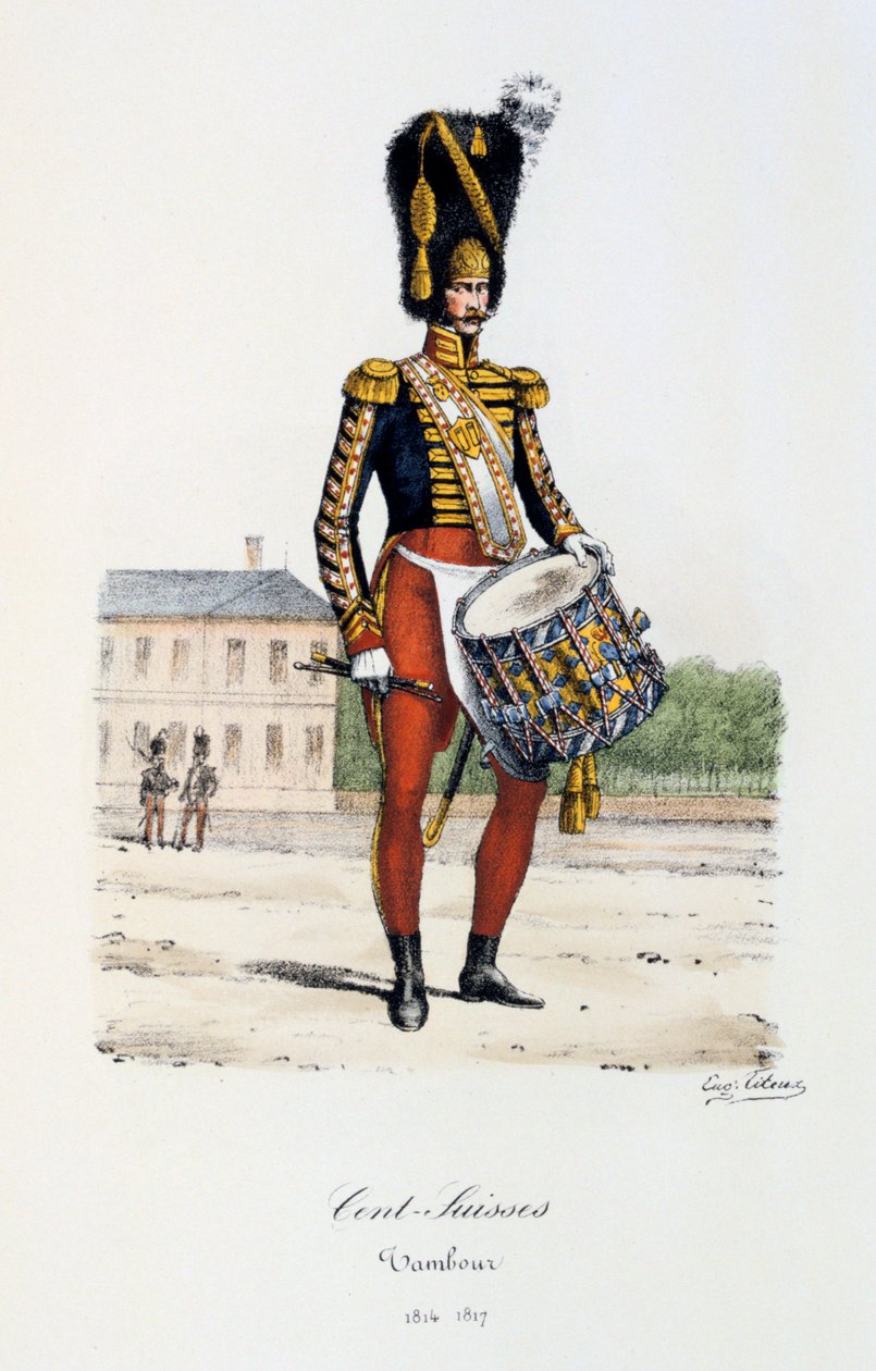İsviçre Senti, Davulcu, 1814-17 by Eugene Titeux