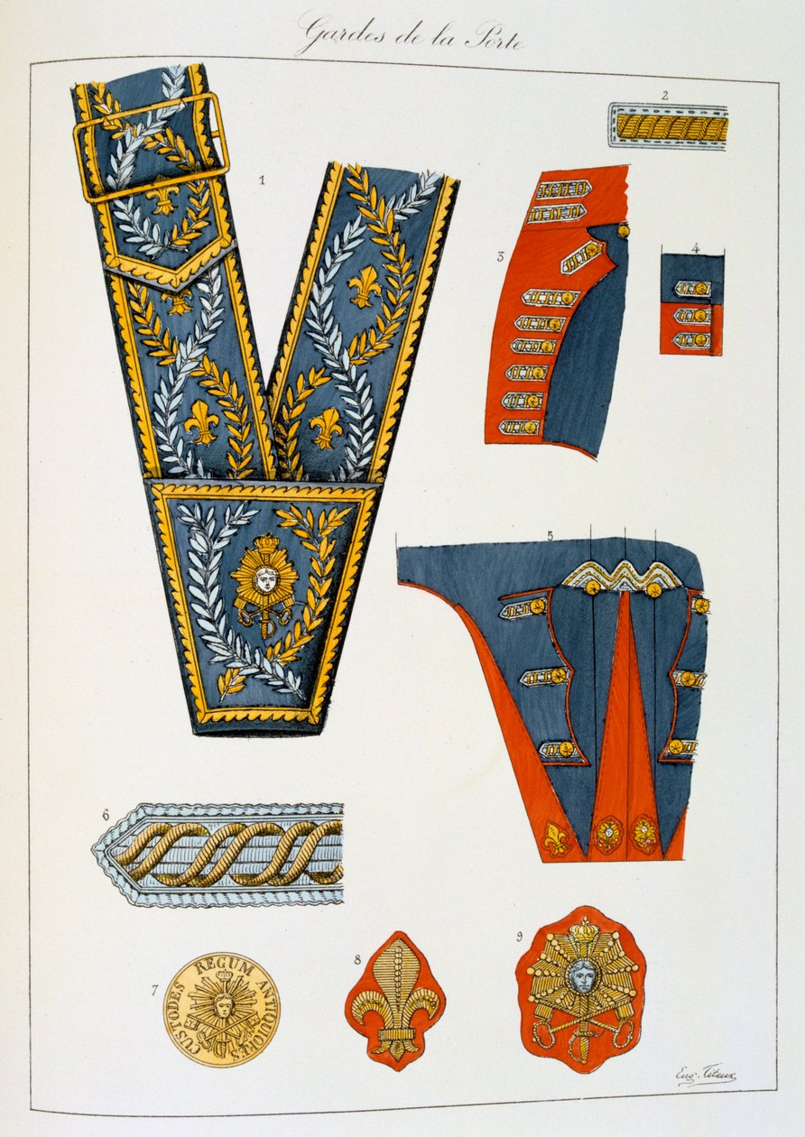 Kapı Muhafızları, Insignia by Eugene Titeux